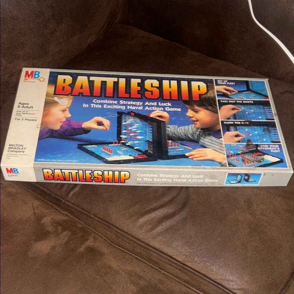 1981 Battleship Classic Strategy Game - Complete